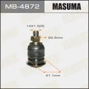 ����� ������� ���. ����. Nissan Maxima 2.0-3.0 95-00 Masuma MB-4872 MB4872 ����