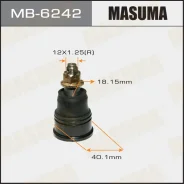 ����� ������� L/R Honda Civic EU/EP/ES 01-06 Masuma MB-6242 MB6242 ����