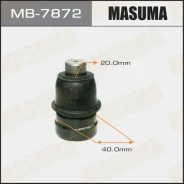 ����� ������� L/R Mitsubishi Lancer/Outlander/ Dodge Caliber/ Peugeot 4007 03- Masuma MB-7872 MB7872 ����