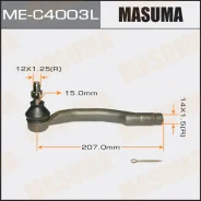 ���������� ������� ���� L Mazda6 07- LH Masuma ME-C4003L, ����� MEC4003L ����