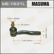���������� ���� ������� L Mazda 6 1.8-2.3 02-07 Masuma ME-1631L ME1631L ����