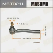 ���������� ������� ���� L Toyota Yaris 05- Masuma ME-T021L MET021L ����