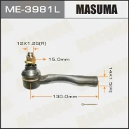 ���������� ���� ������� L Toyota Brevis/Crown/Mark II/Verossa 99-07 Masuma ME-3981L ME3981L ����