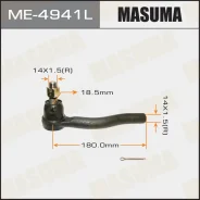 ���������� ������� ���� L Nissan Teana J31 03-08 Masuma ME-4941L ME4941L ����