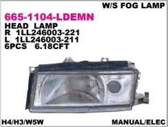 ���� L Skoda Octavia 96-00 DEPO 665-1104L-Ldemn 6651104LLDEMN ����