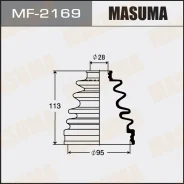 ������� ����� ����. �����. Toyota Masuma MF-2169 MF2169 ����