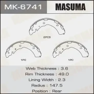 ������� ����. �����. Mitsubishi L200 06- Masuma MK-6741 MK6741 ����