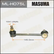 ���� ������������� ���. ����. L Honda Accord 08- Masuma ML-H075L MLH075L ����