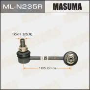 ������ ������������� (����) rear Teana Murano Z51 RH Nissan Elgrand 2010-2024/Nissan Murano 2008-2016/Nissan Teana 2008-2014/ Masuma ML-N235R, ������...