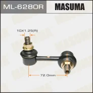 ���� ������������� ���. R Honda Accord/ Coupe 98- Masuma ML-6280R ML6280R ����