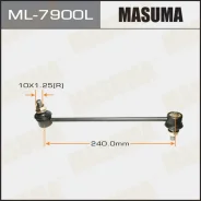 ������ ������������� (����) front LH RVR N6 N7 Chariot Grandis N8 N9 Mitsubishi Chariot Grandis 1997-2003/Mitsubishi RVR 1997-2002 Masuma ML-7900L, ��...