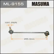 ���� ������������� ���. Mitsubishi ASX/Lancer/Outlander/Delica/ga�lant/RVR 07- Masuma ML-9155 ML9155 ����