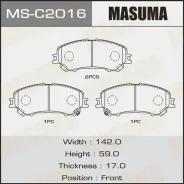 ������� ����. ���. Nissan Qashqai/X-Trail 13- Masuma MS-C2016 MSC2016 ����