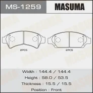������� ����. ���. Toyota Camry/Vista 90-94 Masuma MS-1259 MS1259 ����