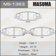 ������� ����. ���. Lexus GS 300 93-97/ LS 400 93- Masuma MS-1363 MS1363 ����