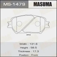 ������� ����. ���. Lexus IS250(V) 05- Masuma MS-1479 MS1479 ����