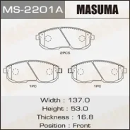 ������� ����. ���. Suzuki SX4 1.5/1.6/1.9 04/06-/ Nissan Juke 10-/Teana I 03-08/ Teana II 08-/ Tiida 04- Masuma MS-2201 MS2201 ����
