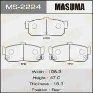 ������� ����. ���. Nissan Almera/Maxima/Avenir/Bluebird/�Cefiro/Lucino/Primera/Pulsar/S�unny/Tino/Wingroad 91-04 Masuma MS-2224 MS2224 ����