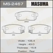������� ����. ���. Nissan Cefiro/Patrol -02/ Primera [WP12] 1.6 Visia 02- Masuma MS-2467 MS2467 ����
