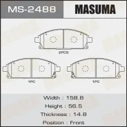 ������� ����. ���. Nissan Pathfinder 97-04/ X-Trail 01- Masuma MS-2488 MS2488 ����