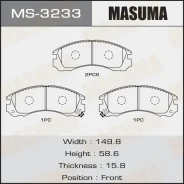������� ����. ���. Mitsubishi 3000/Galant/Sigma/Montero/Ecli�pe 2.0-3.5 90- Masuma MS-3233 MS3233 ����