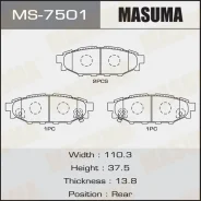 ������� ����. ���. Subaru Forester 97-02/ Outback 00-03 Masuma MS-7501 MS7501 ����