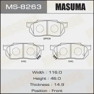 ������� ����. ���. Honda Insight 1.0h 00-06 Masuma MS-8263 MS8263 ����