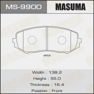 ������� ����. ���. Suzuki Grand Escudo/Grand Vitara 1.6-3.2 04.98- Masuma MS-9900 MS9900 ����