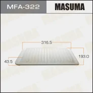 ������ ��������� Lexus ES/RX/ Toyota Camry/Sienna 2.3-3.5 96-09 Masuma MFA-322 MFA322 ����
