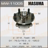 ��������� ���. ����. [�������] Toyota Prius 03- Masuma MW-11005 MW11005 ����