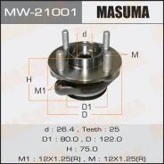 ��������� ���. ����. [�������] Nissan Tiida/Cube 07- Masuma MW-21001 MW21001 ����
