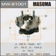 ��������� ���. ����. [c������] Subaru Forester/Impreza/Legacy/Outbac�k 03- Masuma MW-81001 MW81001 ����