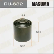 ����������� ����. ������ ���������� ���� ���. Toyota Land Cruiser Prado 03- Masuma RU-632 RU632 ����