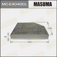 ������ ������ �������� AUDI A4 1.8/ 2.0TDI/ 2.7TDI/ 3.0TDI/ 3.2FSI 07-/ A5/ Q5 08- Masuma MC-E4040CL MCE4040CL ����