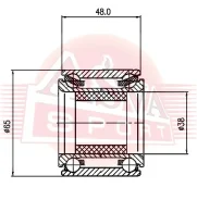 ��������� ��������� Subaru Forester SF 1997-2002 ASVA DAC38650252-48 DAC3865025248 ����