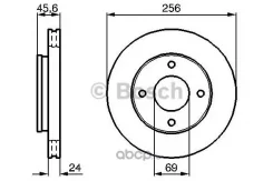 ���� ����. ���. [256x24] 4 ���. Mitsubishi COLT CZC/Vi/VII 1.1-1.5 06.04-, Smart Forfour 1.1-1.5 01.04-06.06 Bosch 0986479187 0986479187 ����
