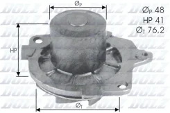 ������� ����� FIAT Marea 1.9JTD/2.4JTD 99 - DOLZ S314 S314 ����
