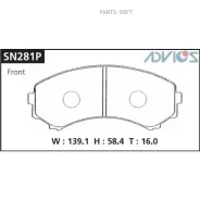 �������� ��������� ������� Advics �������� SN281P ����