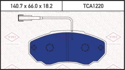 ������� ��������� �������� �������� Citroen Jumper 02-/ FIAT Ducato 02-/ Peugeot Boxer 02- Tatsumi TCA1220 TCA1220 ����
