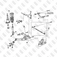 ����������� ������ Toyota Avensis 03- Fixar FG0295 FG0295 ����