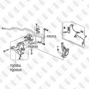 ����������� ��������� ������ ������ ��� ���������� Haval F7/H6 14-/ Honda CR-V 07- Fixar FG0437 FG0437 ����