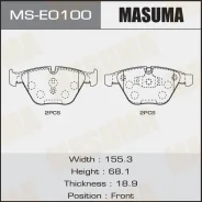 ������� ����. ���. BMW 3 (E90/91/92/93) 04/06- Masuma MS-E0100 MSE0100 ����
