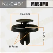 ������ ������������� Suzuki/ Toyota Masuma KJ-2481 KJ2481 ����