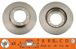 ����� ��������� Toyota LAND Cruiser 100 4.7 2002 - 2007 Toyota LAND Cruiser 100 4.2 1998 - 2007 Lexus LX 4.7 2001 - 2008 SB Nagamochi BR21144T BR21144...