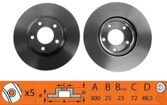 ����� ��������� Mazda 3 2.0 2004 - 2009 Mazda 3 2.0 2003 - 2009 Mazda 5 2.0 2005 - �� ����. ����� SB Nagamochi BR25106T BR25106T ����