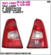 ����-������ L Renault Logan 09- DEPO 551-1987L-LD-UE 5511987LLDUE ����