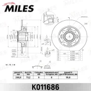���� ��������� ����. � ����. ����. (ASB) Citroen C4/DS4, Peugeot 308 04- Miles K011686 K011686 ����