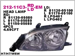 ���� ��������� ����� Toyota Avensis 97-03 DEPO 212-11C3L-LD-EM 21211C3LLDEM ����