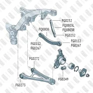 ����������� ������ AUDI Q7 06- / VW Touareg 02- Fixar FG0112 FG0112 ����