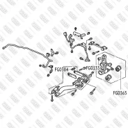 ����������� ������ ������� Honda Civic 01-Haval F7 19- Fixar FG0135 FG0135 ����